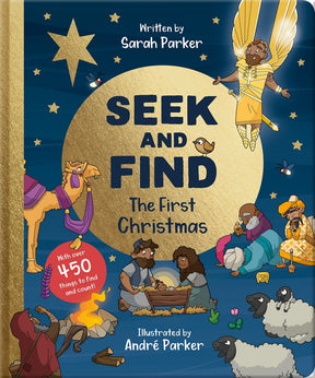 With Over 450 Things to Find and Count!

Seek-and-find activity book exploring the very first Christmas.