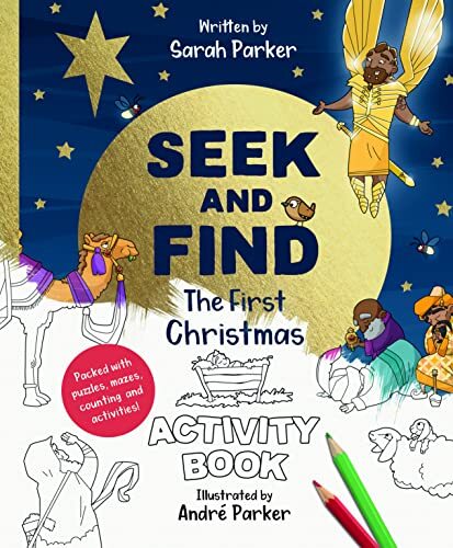 Packed with Puzzles, Mazes, Counting, and Activities!

Coloring and activity book based around the Seek and Find The Very First Christmas storybook.