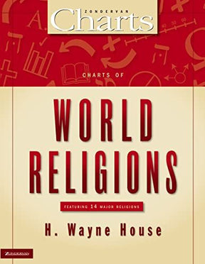 A collection of charts showing what the major religions of the world (Western, Eastern, indigenous, past, and present) have in common and how they differ in terms of beliefs, practices, and understanding of human nature and the supernatural.