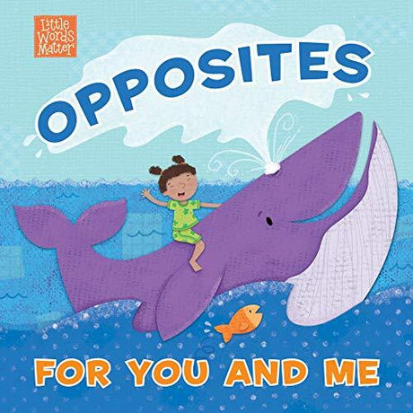 In this concept board book, toddlers will explore tons of opposites and learn how God can be found high and low, near and far!