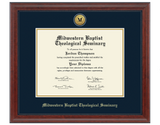 Engraved Medallion Diploma Frame (Doctoral/DMin)
